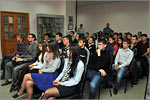 Meeting of Anatoliy Tsytsura with OSU students.     [129 Kb]