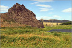 Panoramic picture of natural monument 'Podstepinskaya cliff'. Nature reserve 'Guberlin Mountains'.     [95 Kb]