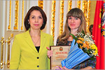 Zhanna Ermakova and Yulia Zhemchuzhnikova— Assistant Professor of Mathematical Methods and Models in Economics Department.     [154 Kb]