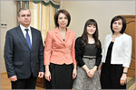 Grigoriy Pyatkin, Zhanna Ermakova, Shino Hidaka, Lyudmila Dokashenko.     [155 Kb]