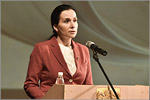 Vice-Governor—  Deputy Prime-Minister of Orenburg region in the field of Internal Policy Vera Bashirova.     [94 Kb]