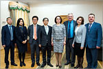 The delegation of the Embassy of the Republic of Korea visits OSU.     [169 Kb]