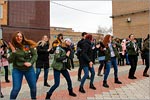 Opening of a student's Christmas tree at OSU.     [147 Kb]