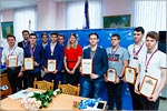 Opening of the exhibition about the university’s staff and students achievements in swimming.     [155 Kb]