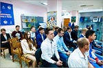 Opening of the exhibition about the university’s staff and students achievements in swimming.     [161 Kb]