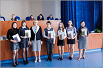 Awarding the winners of the XVIIContest of Researches of Young Students from the Orenburg region.     [163 Kb]