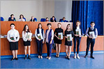 Awarding the winners of the XVIIContest of Researches of Young Students from the Orenburg region.     [160 Kb]