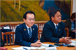 Delegates from the Ehime Prefecture (Japan) visited Orenburg State University.     [136 Kb]