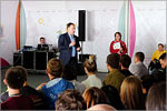 The grant competition at the “iVolga2.0” Youth Volga Federal District Forum.     [103 Kb]